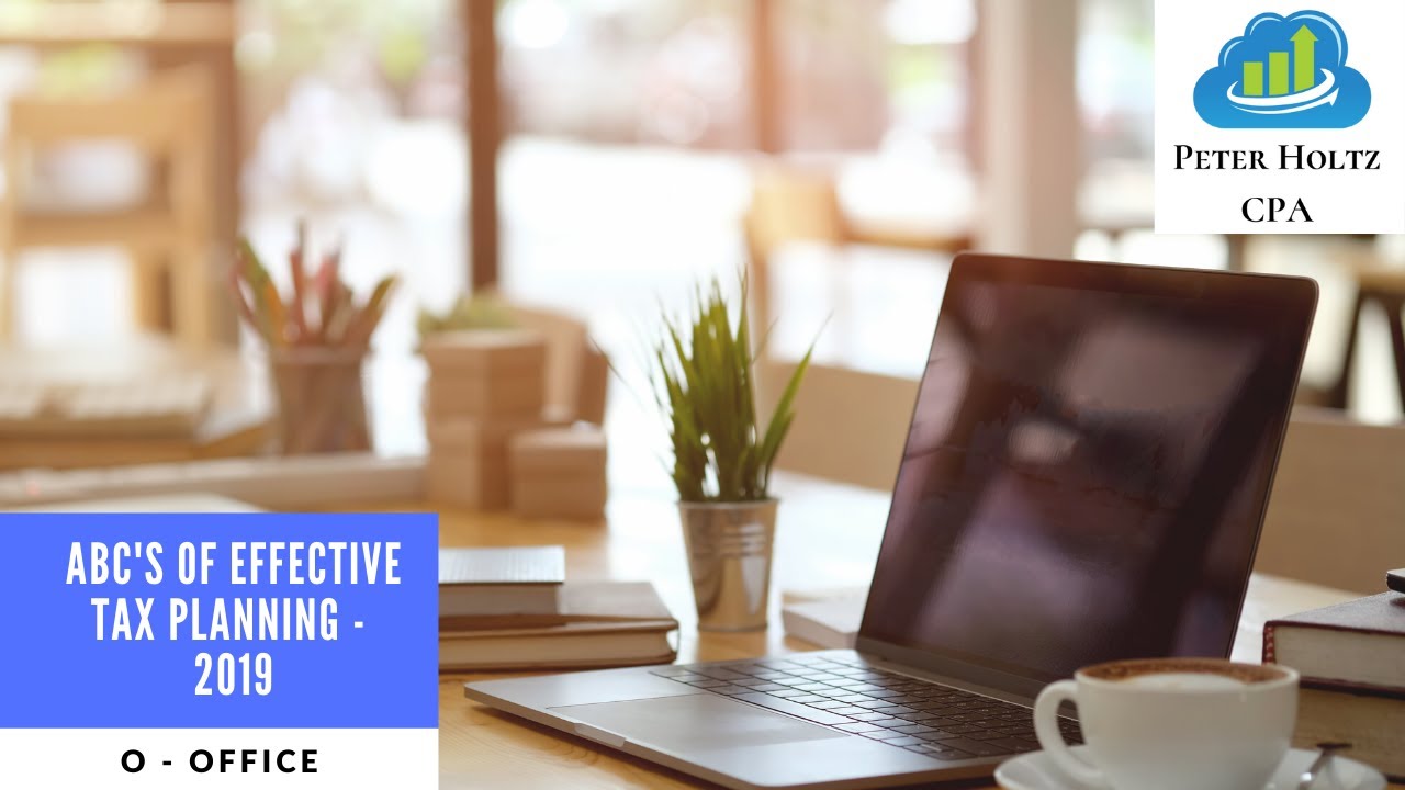 O is for Office, from ABC's of Effective Tax Planning