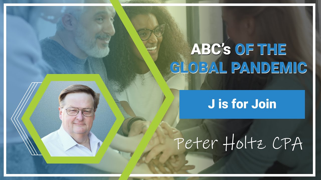 J is for Join, from ABC's of the Global Pandemic