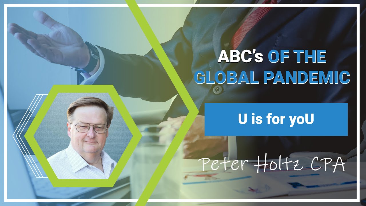 U is for yoU, from ABC's of the Global Pandemic